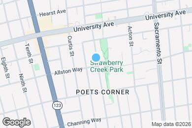 Map image of the property - 1245 Allston Way
