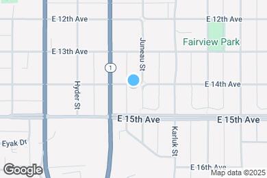 Map image of the property - 1410 Juneau St