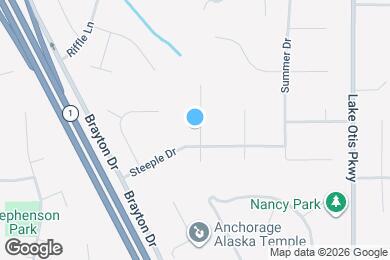 Map image of the property - 12840 Silver Spruce Dr