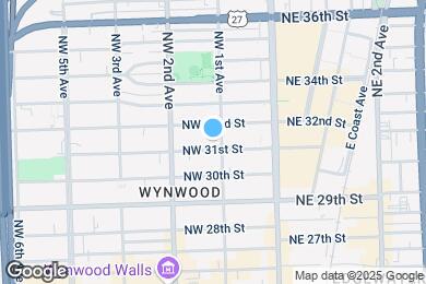 Map image of the property - 107 NW 31st St