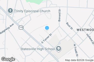 Map image of the property - 612 Poplar St