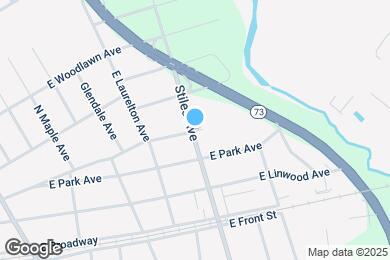 Map image of the property - 411 N Stiles Ave
