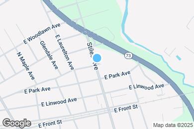 Map image of the property - 411 N Stiles Ave