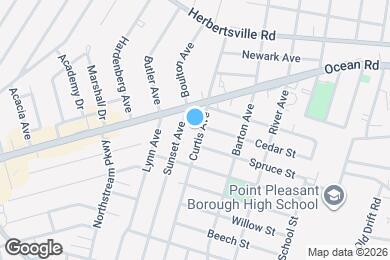 Map image of the property - 905 Curtis Ave