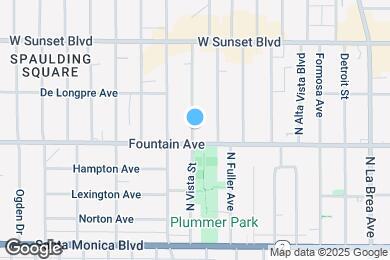 Map image of the property - 1314 N Vista St
