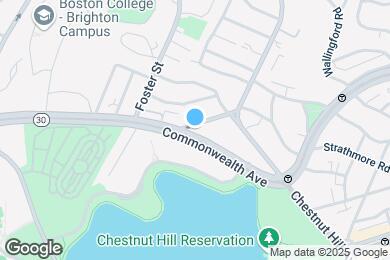 Map image of the property - 1961 Commonwealth Ave