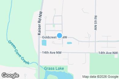 Map image of the property - 4407 Goldcrest Dr NW