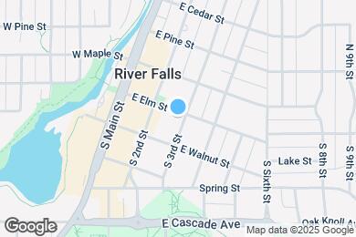 Map image of the property - 101 S 3rd St