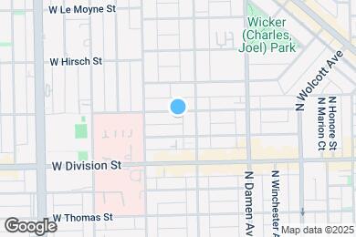 Map image of the property - 2119 W Potomac Ave