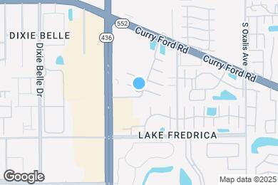 Map image of the property - Villas at Pinecrest