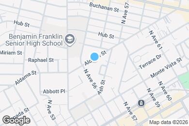 Map image of the property - 5622 Aldama St