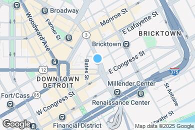 Map image of the property - 139 Cadillac Square