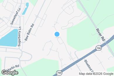 Map image of the property - 2901 Maybry Dr