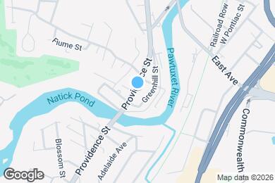 Map image of the property - 681 Providence St