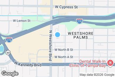 Map image of the property - 4606 W Gray St