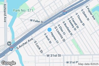 Map image of the property - 2918 S Haynes Ct