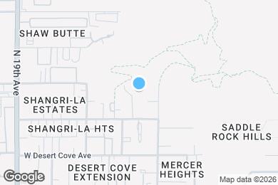 Map image of the property - 11237 N 15th Ln
