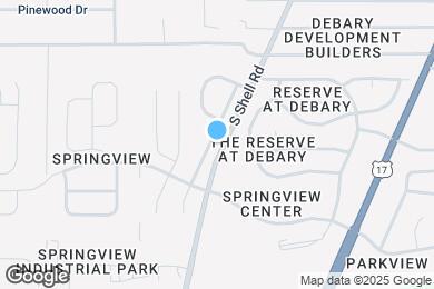 Map image of the property - 341 Oak Springs Dr