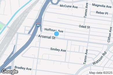 Map image of the property - 6567 Arsenal St