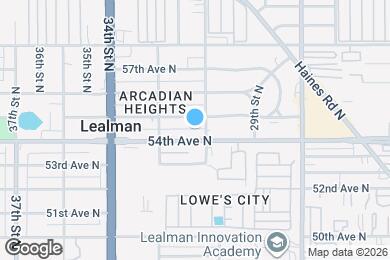 Map image of the property - 3109 54th Ave N