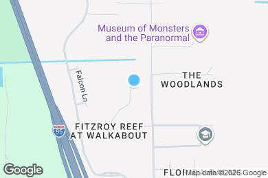 Map image of the property - 4087 Fitzroy Reef Dr