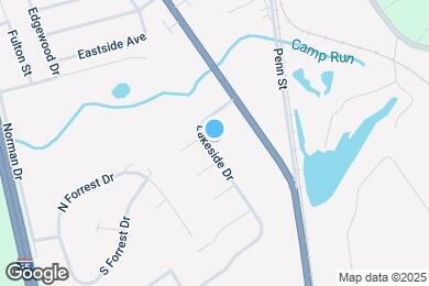 Map image of the property - 4105 Lakeside Dr