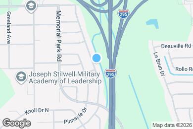 Map image of the property - 885 Westgate Dr