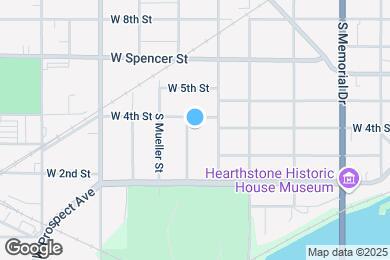 Map image of the property - 628 S Summit St