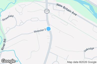 Map image of the property - 198 Plainville Ave