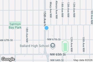 Map image of the property - 6736 15th Ave NW