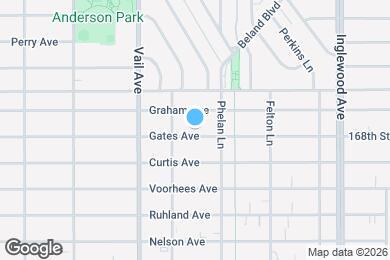 Map image of the property - 2411 Gates Ave