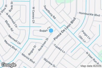 Map image of the property - 3695 Rockman St