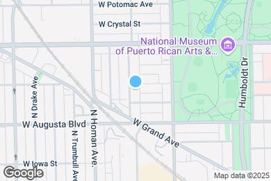 Map image of the property - 1049 N Spaulding Ave