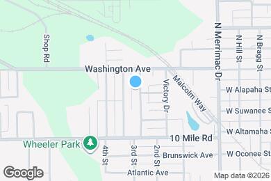 Map image of the property - 128 Terry Ave