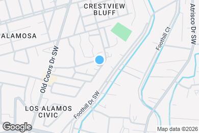 Map image of the property - 707 Luna Rd SW