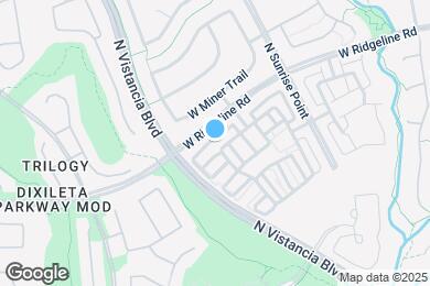 Map image of the property - 12555 W Hummingbird Terrace