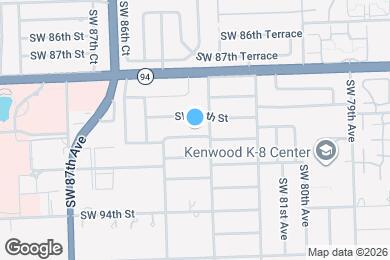 Map image of the property - 8325 SW 91st St