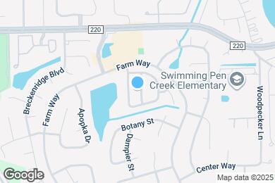 Map image of the property - 2018 Cardiff Ln