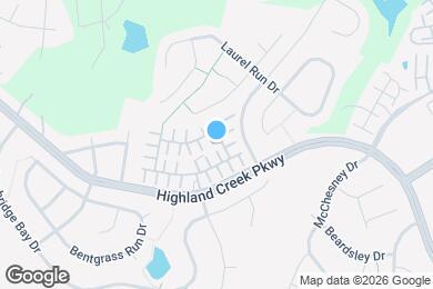 Map image of the property - 8969 Meadowmont View Dr