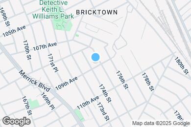 Map image of the property - 17411 109th Ave