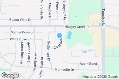 Map image of the property - 7620 Shoal Bend