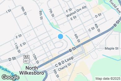 Map image of the property - 711 Kensington Ave