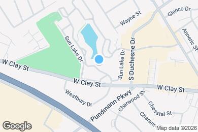 Map image of the property - Lago Vista Apartments
