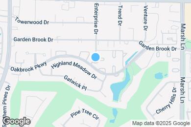 Map image of the property - 14800 Enterprise Dr