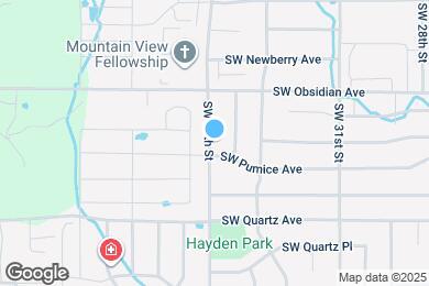 Map image of the property - 1640 SW 35th St