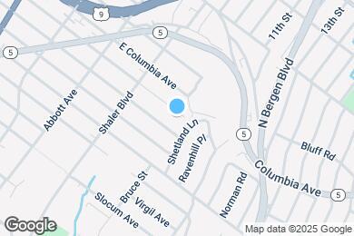 Map image of the property - 350 E Harriet Ave