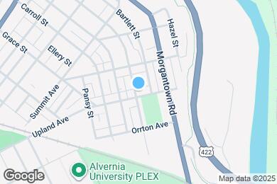 Map image of the property - 117 Upland Ave