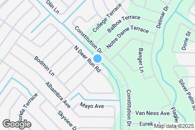 Map image of the property - 6100 Deer Run Rd