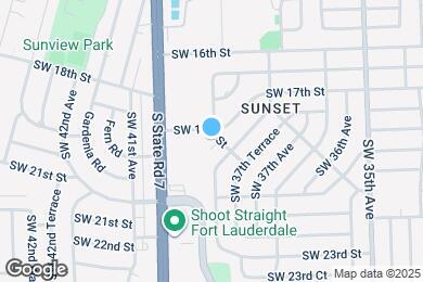 Map image of the property - 3792 SW 19th St