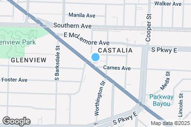 Map image of the property - 2000 Carnes Ave